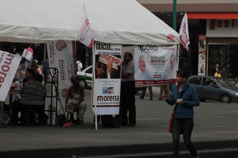 MORENA Xalapa agradece a los electores haberlos favorecido con su voto.