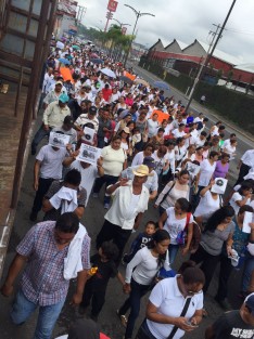 Por enésima vez, ex trabajadores de la empresa manufacturera 3M, protestaron para exigir su reinstalación, tras argumentar despidos injustificados. Denunciaron al dueño de la empresa, Juan Miguel Bueno Ross, de cometer atropellos contra empleados del sindicato.