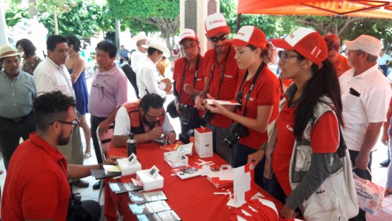 Integrantes del movimiento #MiExperienciaCanon visitaron este municipio a fin de ofrecer talleres de fotografía de forma gratuita. 