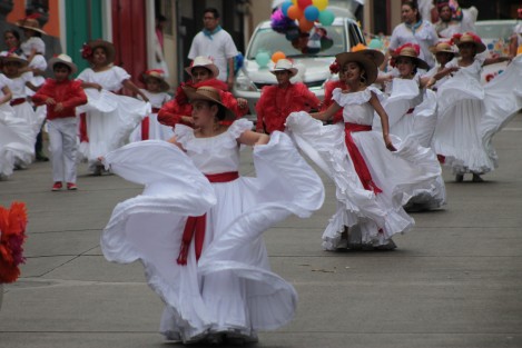 Desfile de las Flores. 