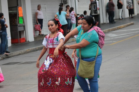 Desfile de las Flores. 