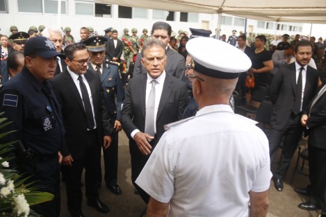  El gobernador Miguel Ángel Yunes Linares asistió a la ceremonia.