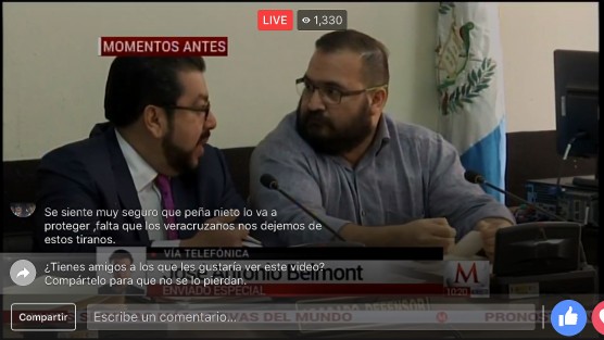 En audiencia realizada este martes, el exgobernador Javier Duarte de Ochoa aceptó ser extraditado por los delitos de lavado de dinero y delincuencia organizada. Luego de un receso, la audiencia se retomará para detallar el regreso del detenido a México. 