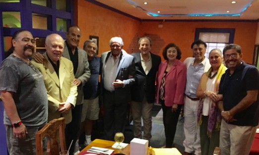 Previo a la inauguración de su exposición en Puerto Rico, caricaturistas mexicanos se reunieron con funcionarios del consulado mexicano para compartir puntos de vista sobre el periodismo en México.  
