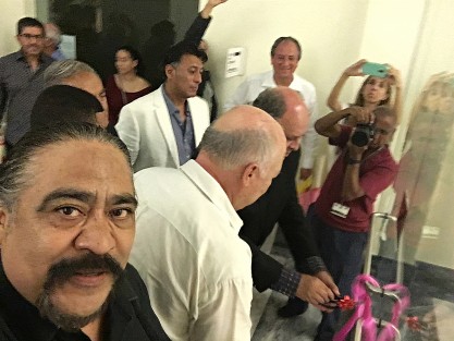La inauguración de este magno evento, auspiciado por el Instituto Portorriqueño de Cultura, el Archivo  General-Biblioteca Nacional y el Consulado General de México, corrió a cargo del cónsul mexicano en San Juan de Puerto Rico, Orlando Arvizu Lara, acompañado del humorista boricua, Arturo Yepez Lara Poitter, y los reconocidos caricaturistas mexicanos: Pedro Sol, Sergio Hiracheta, Luis Carreño, Alberto Morales y Paco Baca.