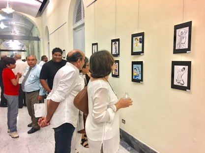La exposición titulada <em>Iconos del humorismo mexicano</em> está conformada por 80 obras de caricaturistas mexicanos en sus diferentes técnicas, y podrá ser visitada en el Archivo General de Puerto Rico hasta el 17 de agosto de este año.  
