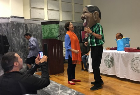 Durante el taller de animación se resaltó que en las caricaturas, una cabeza grande da vida a la imagen. 