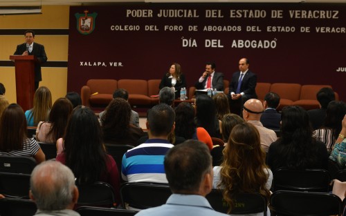 En el auditorio del edificio C del Tribunal Superior de Justicia del Estado se llevó a cabo la mesa redonda con el tema <em>El interés superior del menor y sus derechos humanos</em>, en donde participaron José Antonio Navarrete, José Luis Cuevas Gayoso, Concepción Andrade y Raúl Pimentel Murrieta.
