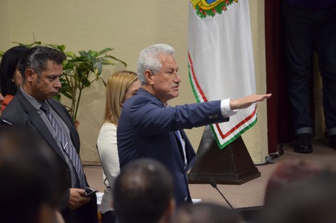 Durante más de 5 horas, el secretario de Seguridad Pública en el Estado de Veracruz, Jaime Téllez Marié, compareció ante diputados de la LXIV Legislatura este miércoles. 