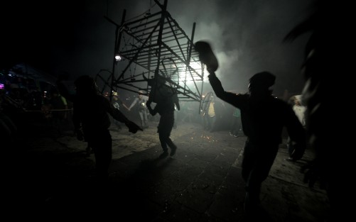 Como cada año, en las tardes de fiesta en Xico se queman los toritos encuetados, los cuales son paseados por varios días durante  las festividad de la Santa María Magdalena. 