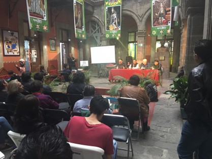 En el Museo de la Caricatura de la CDMX, se presentó  dentro del programa <em>Noches de museos, charla con caricaturistas</em>, con la participación de Paco Baca de El Universal Gráfico; Pedro Sol, de lopezdoriga.com; Marcos  Cruz  <em>Tlacuilo</em>, presidente de la SMC; y Alberto Morales,  <em>Beto Gato</em> de la Agencia Multigráfica, con el tema: </em>Puerto Rico, isla de encanto y humor</em> teniendo como conductor al ilustrador Alberto Maral.