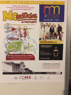 Noches de Museo en el Museo de la Caricatura de la CDMX