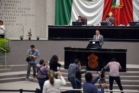 Diputados panistas se pronunciaron a favor dela iniciativa del gobernador Migul Ángel Yunes.