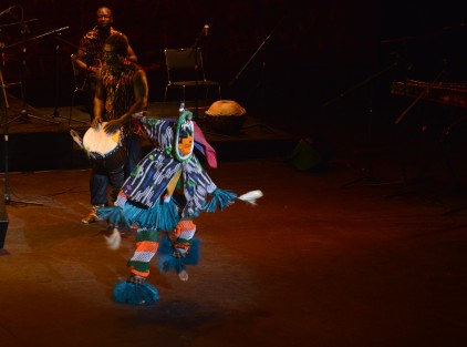 Con gran éxito se llevó a cabo la presentación de gala inaugural del Festival Internacional Raíces 2017, con la participación de la compañía  Haourona dembele & Parissi, en el Teatro de Estado, General Ignacio de la Llave en Xalapa.. 