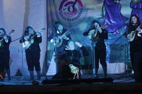 Concluyó el 4° Festival de Tunas Femeniles.