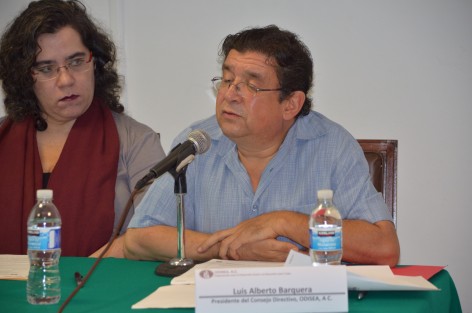 En la sede de la Comisipon Estatal de Derechos Humanos se presentó el diagnóstico de la situación actual de los derechos de las niñas, niños y adolescentes en Veracruz, donde es cada vez más frecuente la violación de sus garantías a una vida libre sin violencia. Luis Alberto Barquera, Presidente del Consejo Directivo ODISEA y representantes de derechos humanos estuvieron presentes.