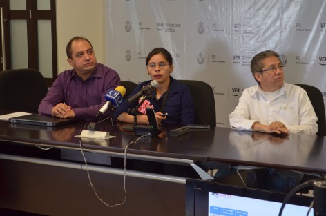 Integrantes del Comité de Meteorología de Protección Civil de la entidad, en conferencia de presa informaron sobre los pormenores del estado del tiempo para los próximos días en los que tendremos un mes de agosto con temperaturas estables y lluvia moderada. 