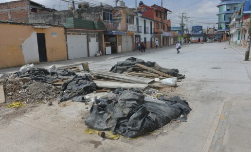 Afinan los últimos detalles de la avenida Pípila en Xalapa, para poder reabrirla en su totalidad. Se espera pueda ser este fin de semana.