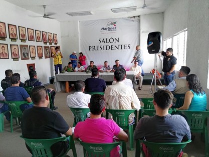 En Martínez de la Torre, inicia sesión permanente de protección civil, ante el probable impacto de la tormenta tropical  Franklin cerca de Nautla. 