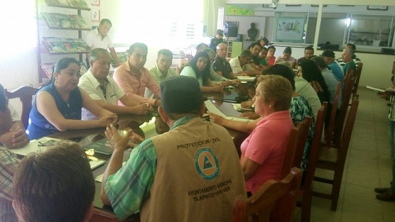 Tras el alertarmiento por la presencia de la Tormenta Tropical Franklin, el Consejo municipal de protección civil es convocado para una reunión extraordinaria este miércoles, tras su instalación en sesión permanente.