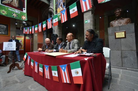 En el Museo de la Caricatura de la Ciudad de México se llevó a cabo el Intercambio cultural México-Puerto Rico, con la presencia de los caricaturistas Luis Carreño, Pedro Sol, Marcos Cruz Arturo Yépez y Alberto Morales.
