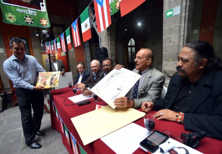 En el Museo de la Caricatura de la Ciudad de México se llevó a cabo el Intercambio cultural México-Puerto Rico, con la presencia de los caricaturistas Luis Carreño, Pedro Sol, Marcos Cruz Arturo Yépez y Alberto Morales.
