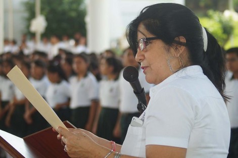 Inauguran ciclo escolar en el COBAEV, el plantel de Tlapacoyan presentó un considerable incremento en la comunidad escolar. 