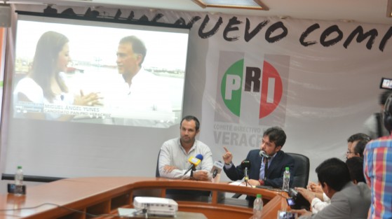 El vocero de PRI estatal, Marco del Ángel, habló sobre la pésima situación por  que atraviesa el estado de Veracruz, y responsabilizó en gran parte al gobernador actual, y dijo que sólo se ha dedicado hacer proselitismo a favor de su hijo. 