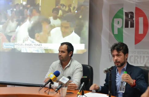 El vocero de PRI estatal, Marco del Ángel, habló sobre la pésima situación por  que atraviesa el estado de Veracruz, y responsabilizó en gran parte al gobernador actual, y dijo que sólo se ha dedicado hacer proselitismo a favor de su hijo. 