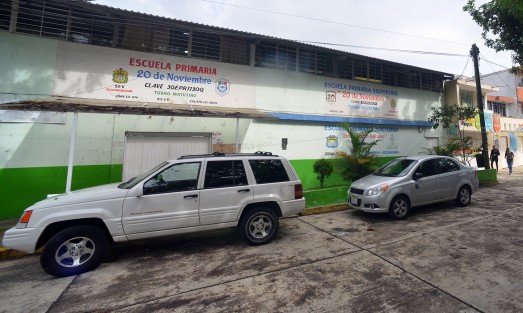Ante la los hechos fueron suspendidas las clases en el plantel. 