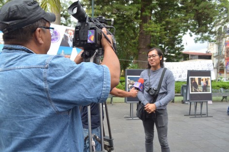 En el parque Juárez fue instalada una exposición fotográfica con las 10 imágenes finalistas del concurso realizado dentro del Festival de las Flores Xalapa llena de luz, al que se  convocó a fotorreporteros locales. El ganador se decidirá por votos en la página 