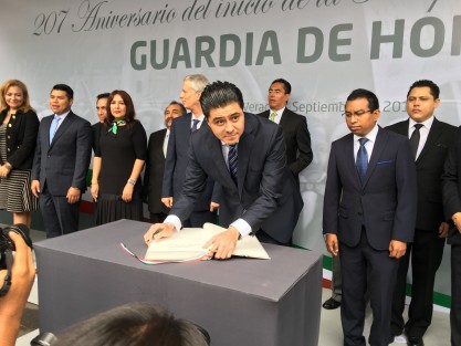 Una entidad en calma divisa el Secretario de Gobierno, Rogelio Franco Castán, de cara a las fiestas patrias. 