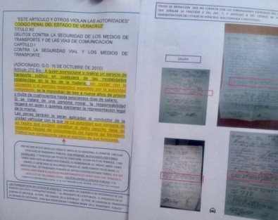 Representantes del Movimiento de Concesionarios y Conductores Transportistas en el estado de Veracruz, anunciaron que están presentando a las autoridades federales su inconformidad con las disposiciones del Gobierno del Estado de Veracruz, por el gran desembolso que les genera el proceso de reordenamiento vial, sin tomar en cuenta la crisis económica que también afecta al gremio transportista. .