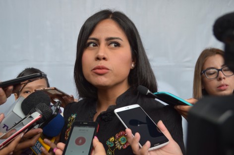 Indira Rosales San Román titular de SEDESOL Veracruz, acudió acompañada por personal de esta dependencia en las guardias de honor. La funcionaria dijo que se encuentran combatiendo los niveles de pobreza, pero no quiso responder si efectivamente habrá despidos en su área como se ha declarado. 