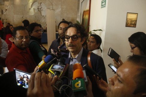 El excandidato a la presidencia de la República, Gabriel Quadri, estuvo presente en la inauguración del Congreso de Prestadores de servicios portuarios AMIP 2017, en donde impartió una conferencia. 