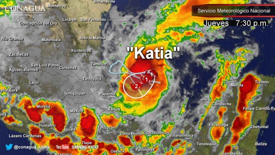 Tras la reunión del Comité Estatal de Emergencias para coordinar acciones ante el ingreso del Huracán Katia a tierras veracruzanas, seanunció la suspensión de clases en todos los niveles para los días viernes y sábado, en las regiones norte y centro de la entidad, 