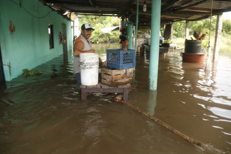 Comunidades delmunicipio de Medellín de Bravo con afectaciones por desbordamiento de río Cotaxtla. Entre las comunidades se encuentran La Esmeralda, La Capilla, El Mangal y El Copital.