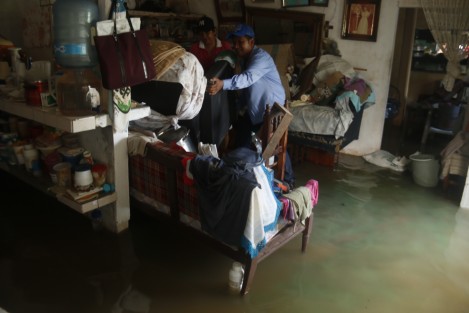 Comunidades delmunicipio de Medellín de Bravo con afectaciones por desbordamiento de río Cotaxtla. Entre las comunidades se encuentran La Esmeralda, La Capilla, El Mangal y El Copital.
