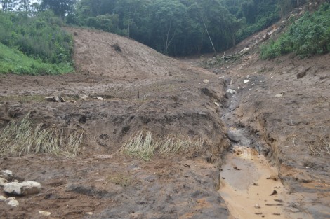 El pasado 8 de septiembre habitantes de Tercera Manzana, municipio de Tepatlaxco, Ver. vieron arrasadas sus siembras, árboles y rocas debido a la ruptura de una represa construida por el Gobierno Federal.  La corriente del agua arrazó hasta con la tierra fértil, porlo que los afectados piden el apoyo de las autoridades, a más ded enunciar que otro tanque en la zona, está a punto de colapsar.