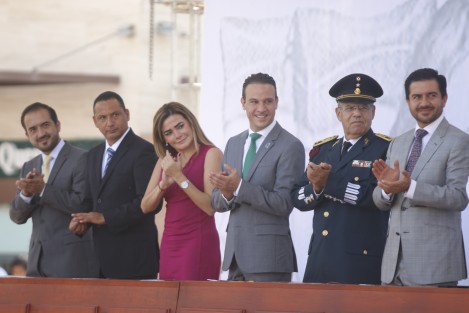 El Gobierno del Estado organizó el homenaje a los Niños Héroes de Chapultepec en Boca del Río, Ver.