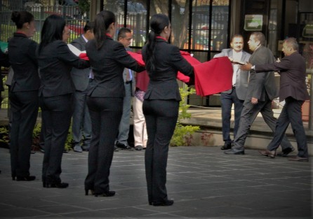 En el Palacio Legislativo fue recordada la defensa histórica del castillo de Chapultepec por los cadetes del Colegio Militar, mejor conocidos como los Niños Héroes. 