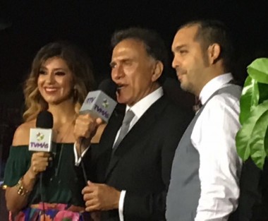 Durante la noche mexicana el gobernador emitió un mensaje a los televidentes de RTV, desafortunadamente su coordinador de Comuniación Social no pudo llegar a tiempo para ampliar la información a la audiencia sobre el evento. 
