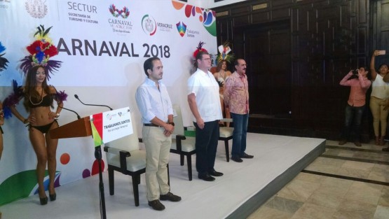 Fue presentado el programa del Carnaval de Veracruz 2018.