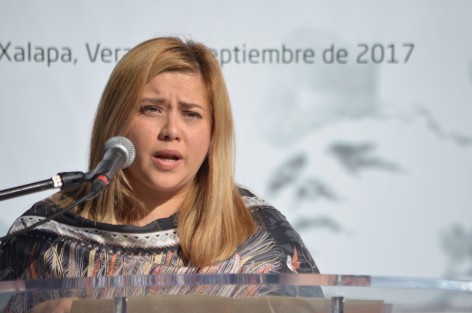 Ana Cristina Ledezma, Secretaria Ejecutiva del Consejo estatal de seguridad, acudió a las guardias de honor en Los Berros.Entrevistada por medios locales, comentó que ya se lleva un avance del 40 por ciento en la construcción de seis ciudades judiciales. 