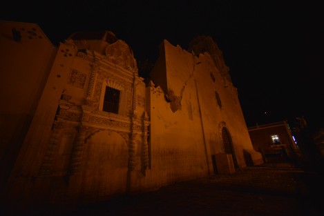 ​​​​​​​​​​El Pueblo Mágico de Atlixco, Puebla, sufrió daños en diversos edificios de la zona del centro histórico, entre ellos la iglesia de la Plaza de Armas, un hotel, una tienda de abarrotes y diversos inmuebles coloniales. 

