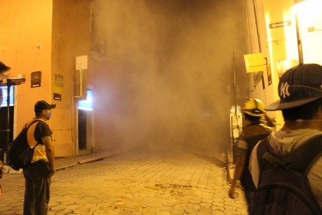 Diversos edificios afectados en el centro histórico de Atlixco, Puebla, por el sismo de 7.1 grados registrado este martes 19 de septiembre. 