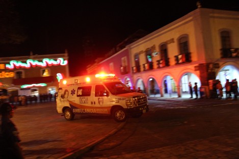 Diversos edificios afectados en el centro histórico de Atlixco, Puebla, por el sismo de 7.1 grados registrado este martes 19 de septiembre. 
