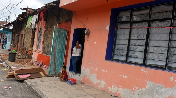 Metepec, perteneciente al municipio de Atlixco, en Puebla, sufrió pérdidas graves, principalmente en casas habitación. Esta comunidad es una de las más devastadas debido a sus construcciones típicas de adobe y teja. 