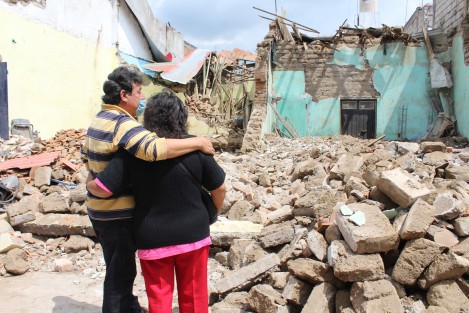 Metepec, perteneciente al municipio de Atlixco, en Puebla, sufrió pérdidas graves, principalmente en casas habitación. Esta comunidad es una de las más devastadas debido a sus construcciones típicas de adobe y teja. 
