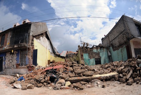 Metepec, perteneciente al municipio de Atlixco, en Puebla, sufrió pérdidas graves, principalmente en casas habitación. Esta comunidad es una de las más devastadas debido a sus construcciones típicas de adobe y teja. 
